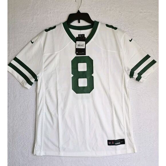 Nike Aaron Rodgers Color Rush On-Field NY Jets White Jersey, Youth‎ Size (XL) - Picture 1 of 14